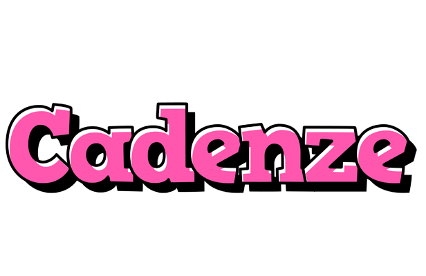 Cadenze girlish logo