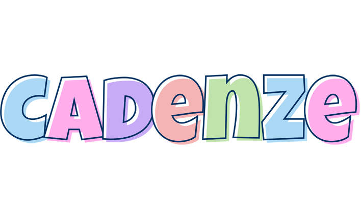 Cadenze pastel logo