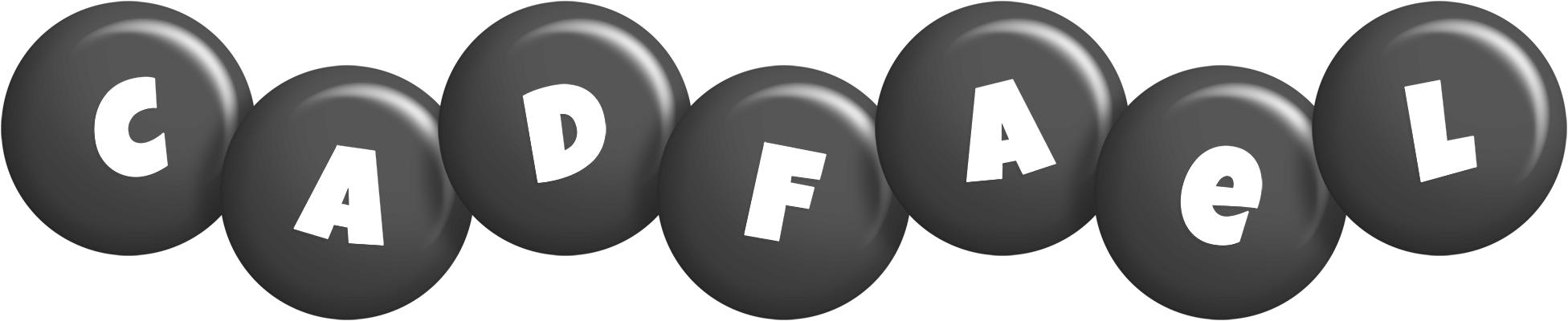 Cadfael candy-black logo