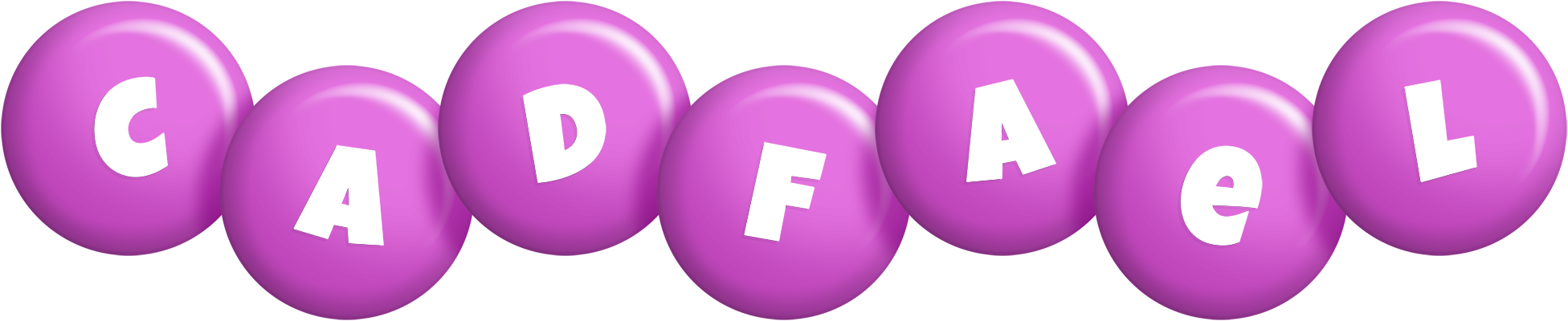 Cadfael candy-purple logo