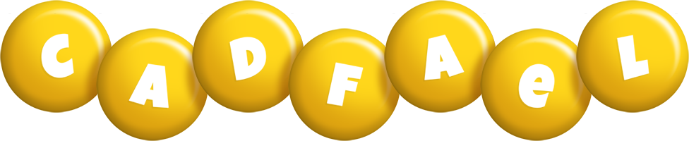 Cadfael candy-yellow logo