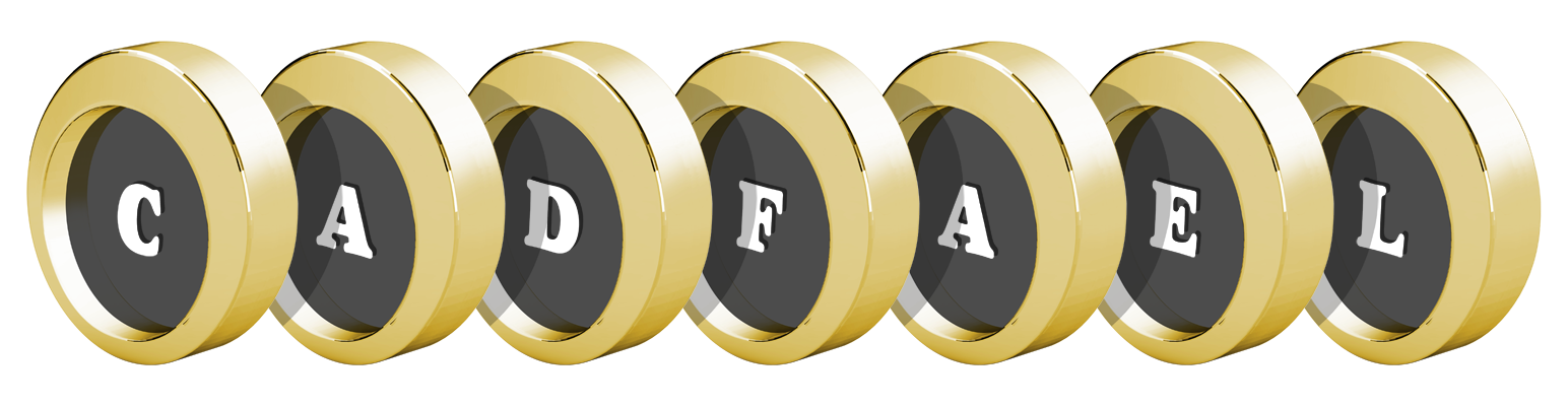 Cadfael gold logo