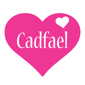 Cadfael love-heart logo