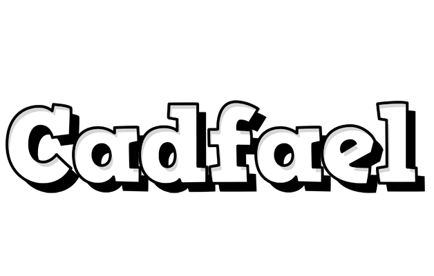 Cadfael snowing logo