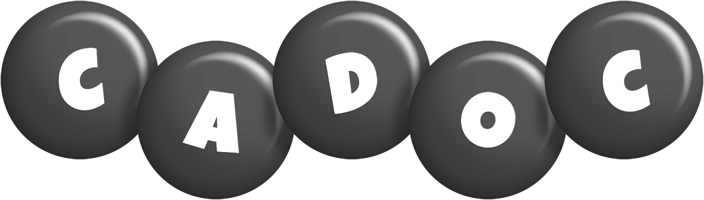 Cadoc candy-black logo