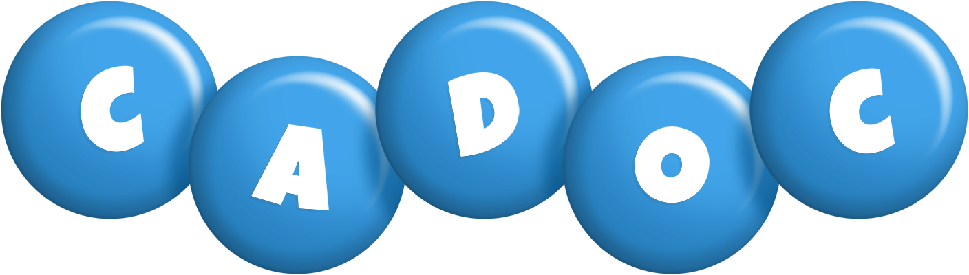 Cadoc candy-blue logo