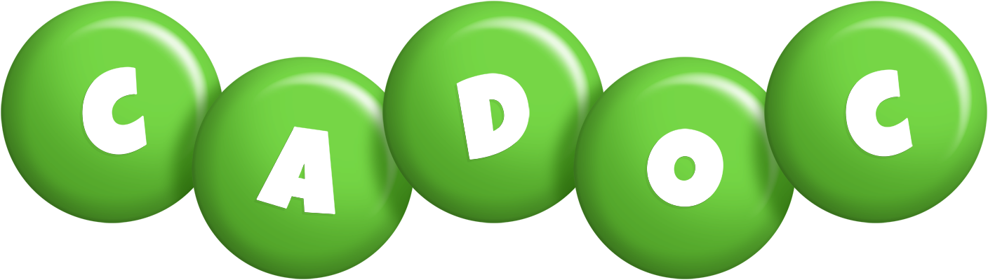 Cadoc candy-green logo