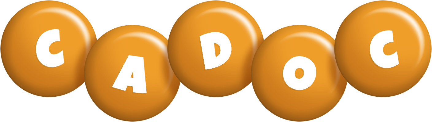 Cadoc candy-orange logo