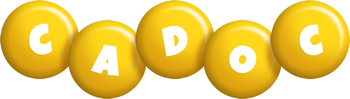 Cadoc candy-yellow logo