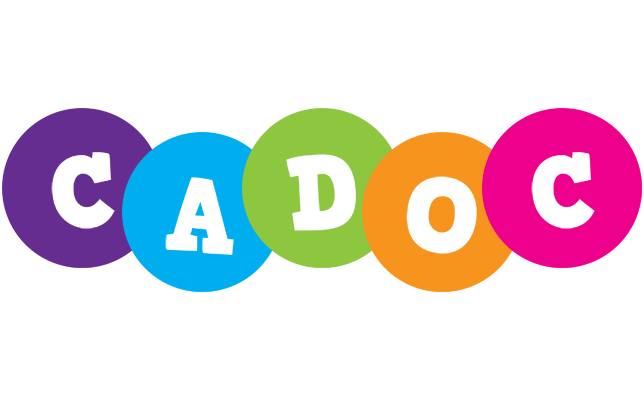 Cadoc happy logo