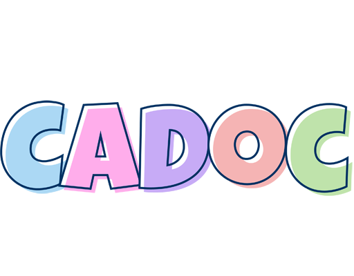 Cadoc pastel logo