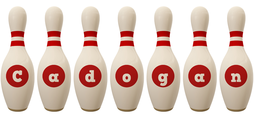 Cadogan bowling-pin logo