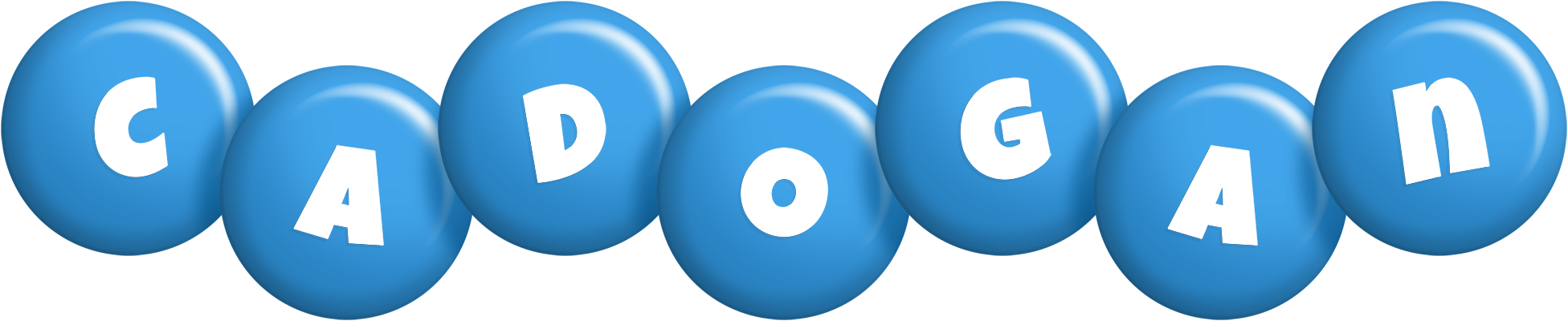 Cadogan candy-blue logo