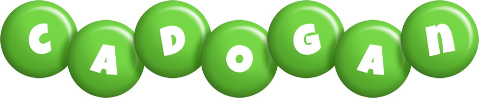 Cadogan candy-green logo