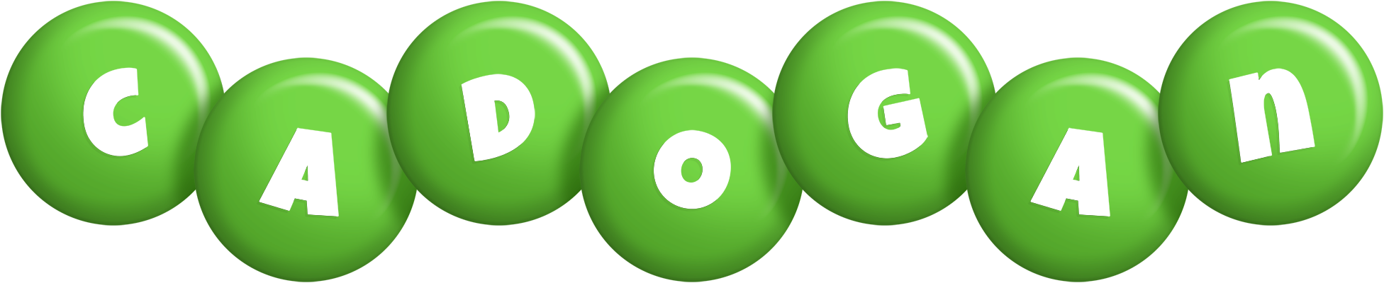 Cadogan candy-green logo