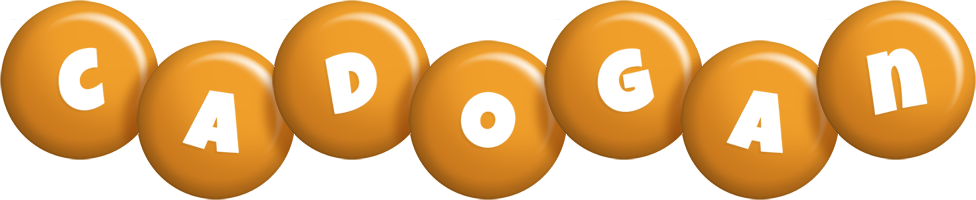 Cadogan candy-orange logo