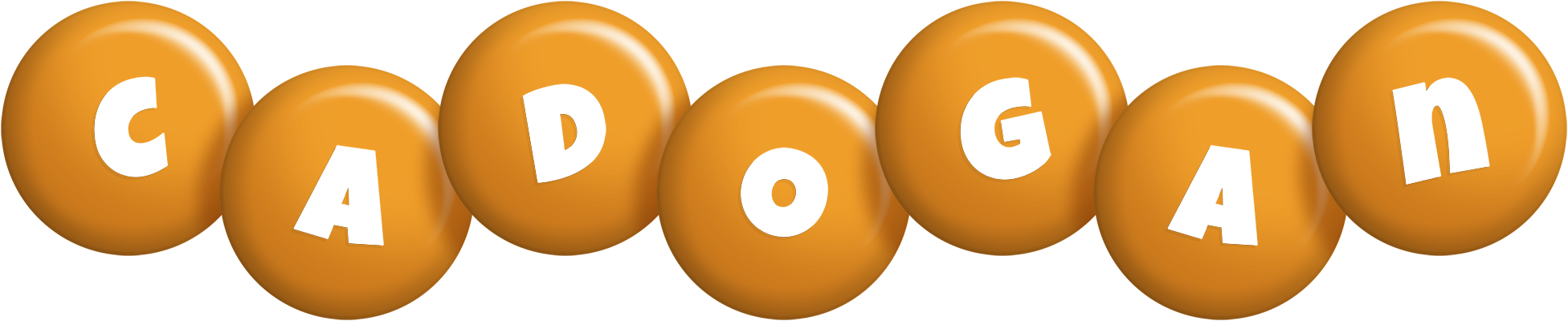 Cadogan candy-orange logo