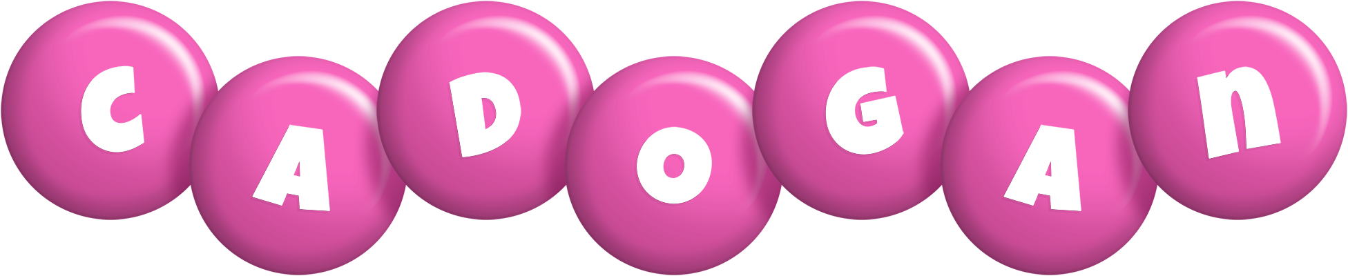 Cadogan candy-pink logo