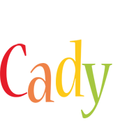 Cady birthday logo