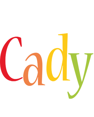 Cady birthday logo