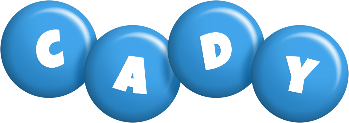 Cady candy-blue logo