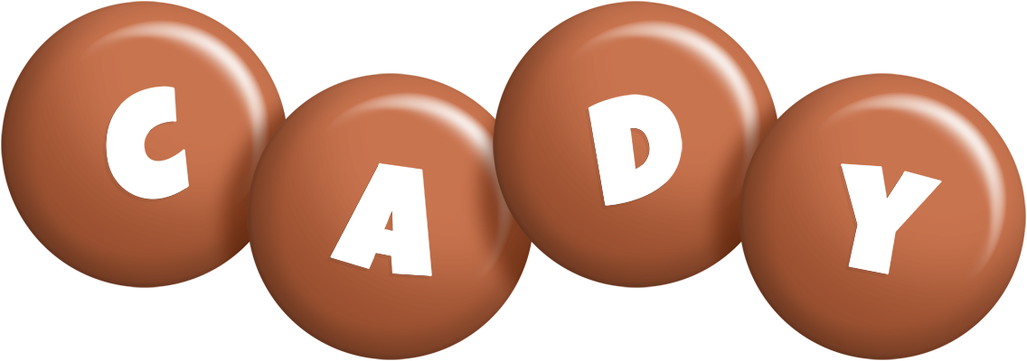 Cady candy-brown logo