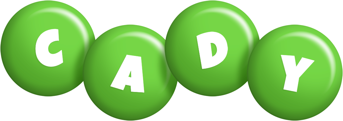 Cady candy-green logo