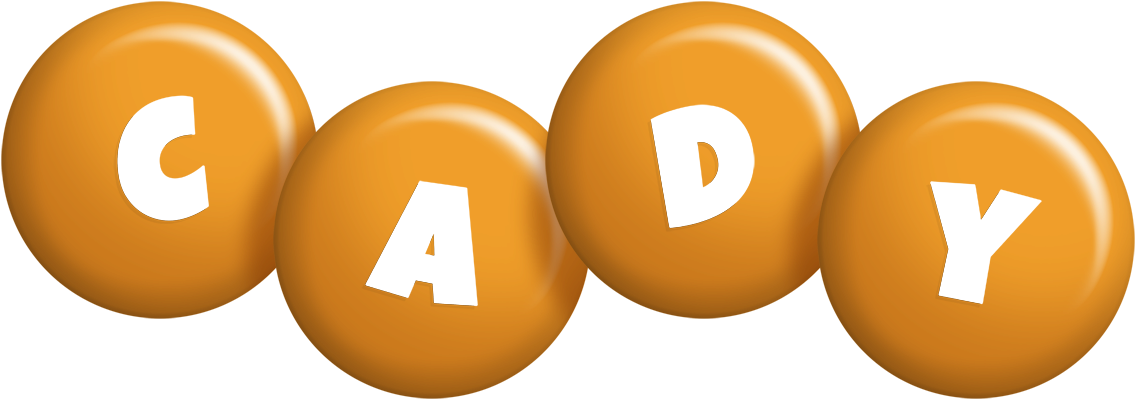 Cady candy-orange logo