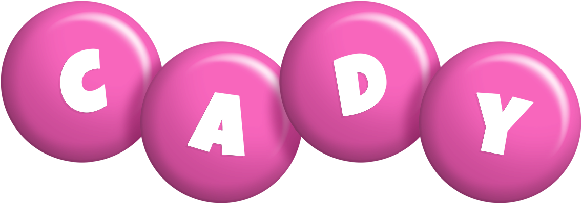 Cady candy-pink logo