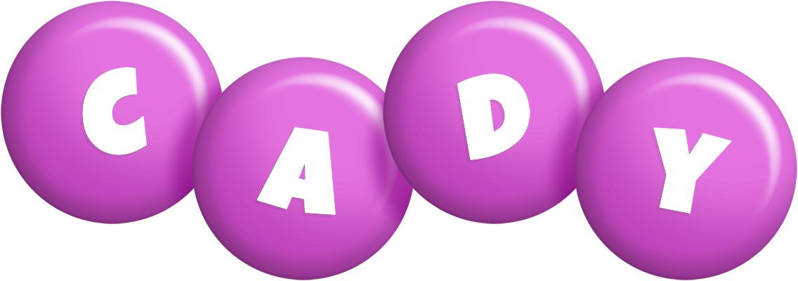 Cady candy-purple logo