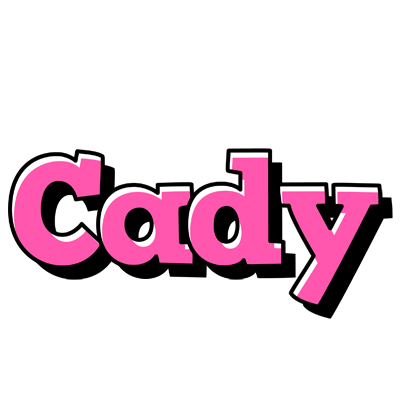 Cady girlish logo