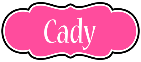 Cady invitation logo