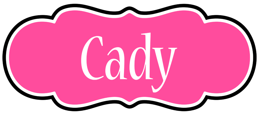 Cady invitation logo