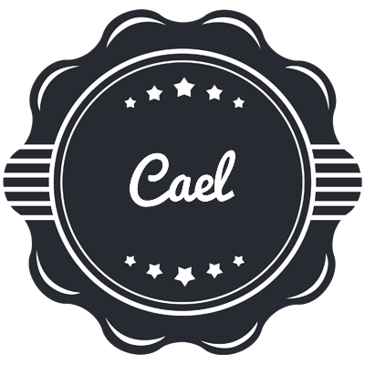 Cael badge logo