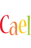 Cael birthday logo