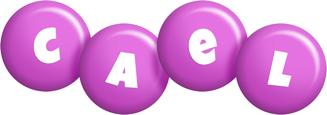 Cael candy-purple logo