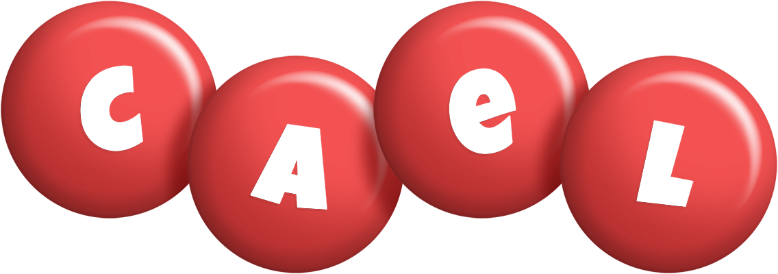 Cael candy-red logo