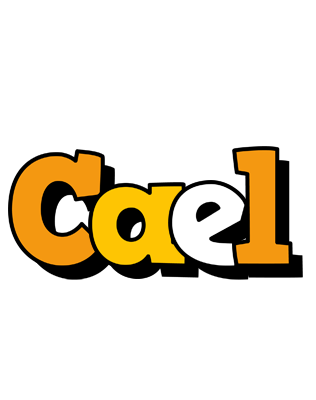 Cael cartoon logo