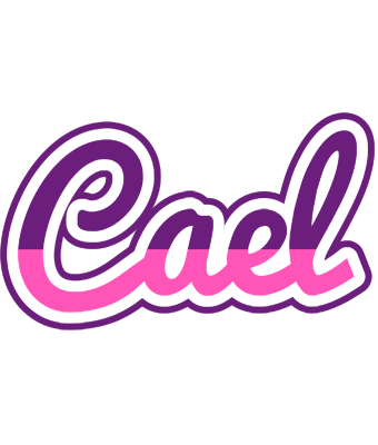 Cael cheerful logo