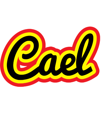 Cael flaming logo