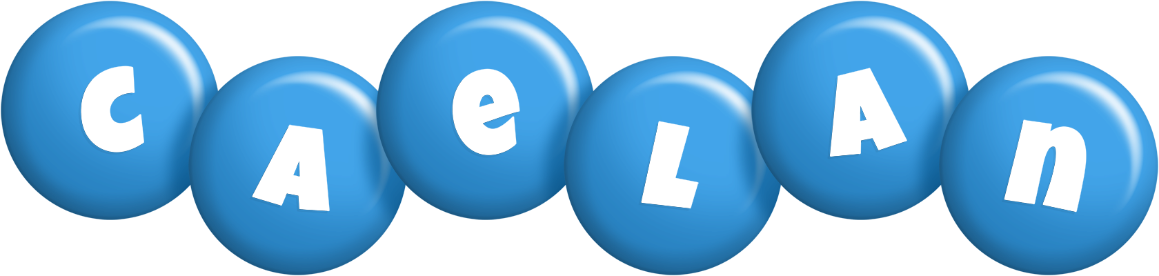 Caelan candy-blue logo