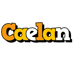 Caelan cartoon logo