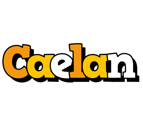 Caelan cartoon logo