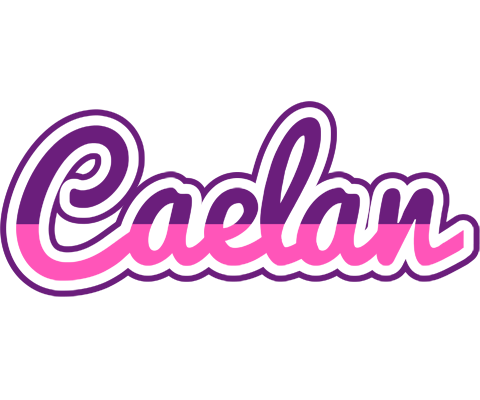 Caelan cheerful logo