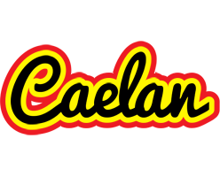 Caelan flaming logo