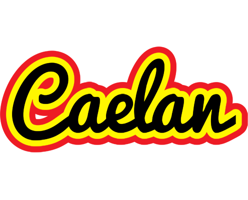 Caelan flaming logo