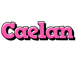 Caelan girlish logo