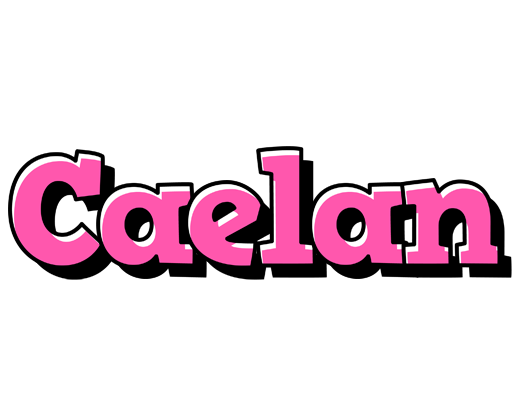 Caelan girlish logo