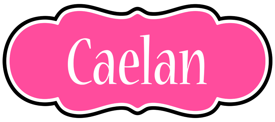 Caelan invitation logo