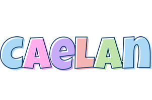 Caelan pastel logo